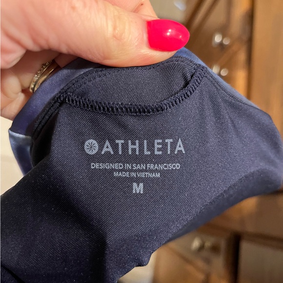 NWT Athleta size medium Supernova Keyhole tankini - Picture 5 of 6